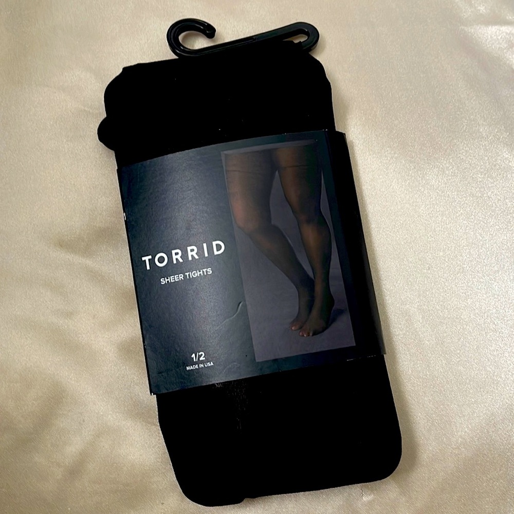 Torrid Sheer Tights size 1/2